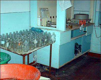 Лаборатория райбольницы Файзабада