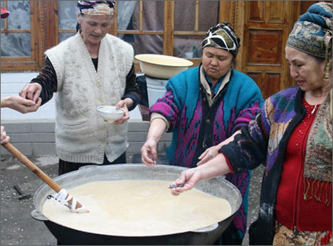 Так готовят сумаляк