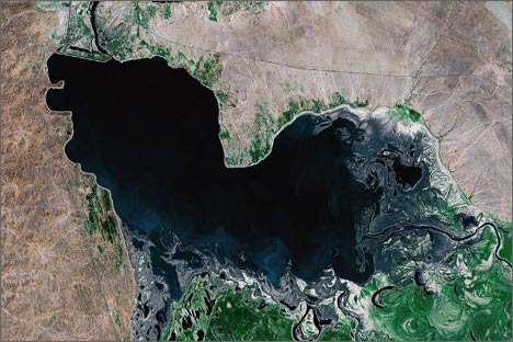 Шардаринское (Чардаринское) водохранилище