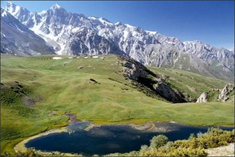 Заповедник Аксу-Джабаглы в Казахстане