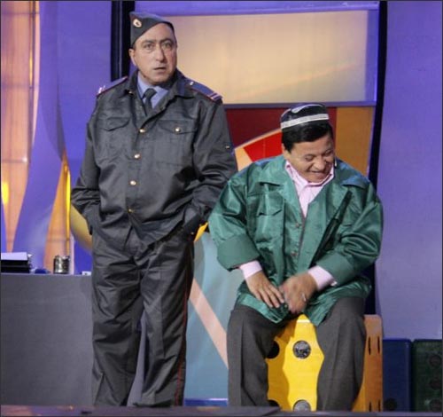 В передаче «Кривое зеркало»