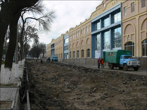 Здесь будет зеленая зона